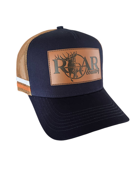 Trucker Cap- NAVY & GOLD