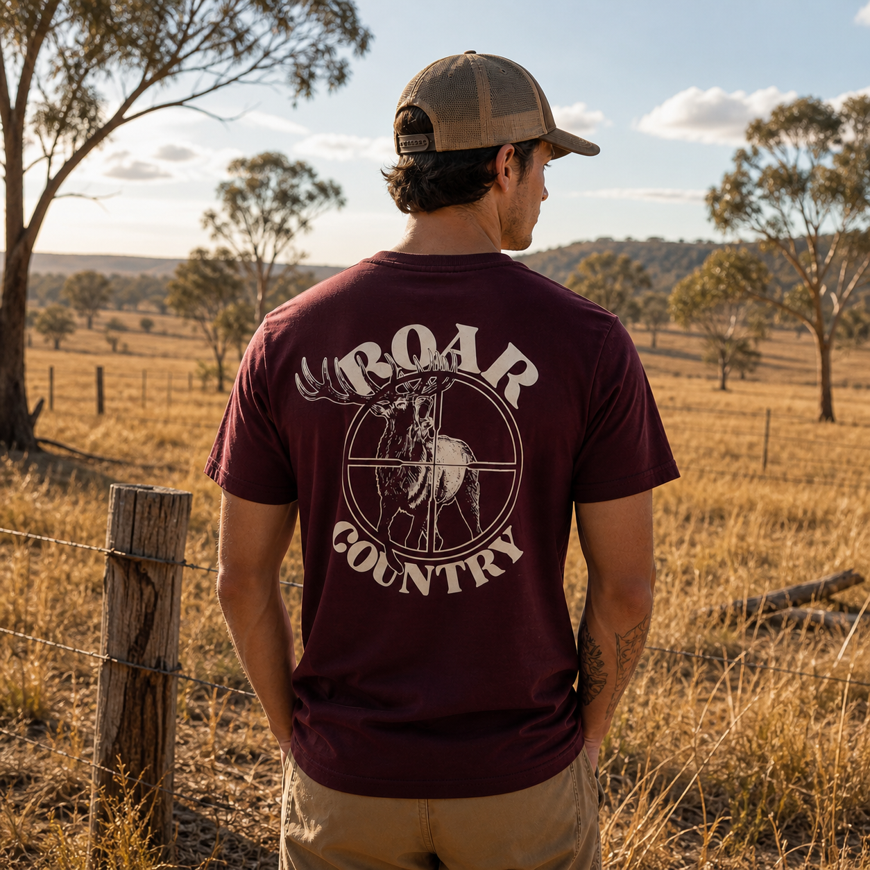 Unisex T-Shirt- MAROON SCOPE