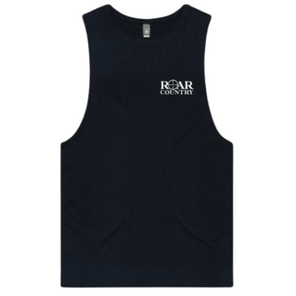 Singlet- NAVY BLUE SCOPE
