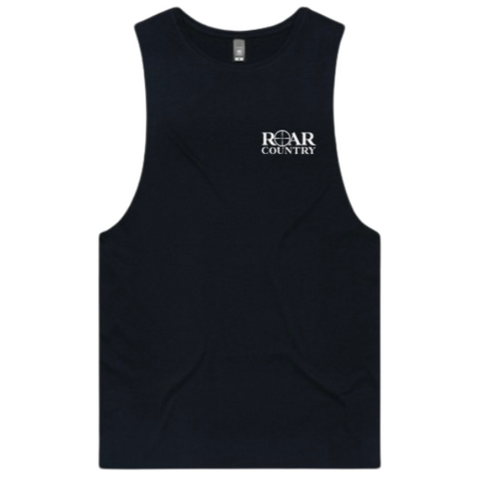 Singlet- NAVY BLUE SCOPE