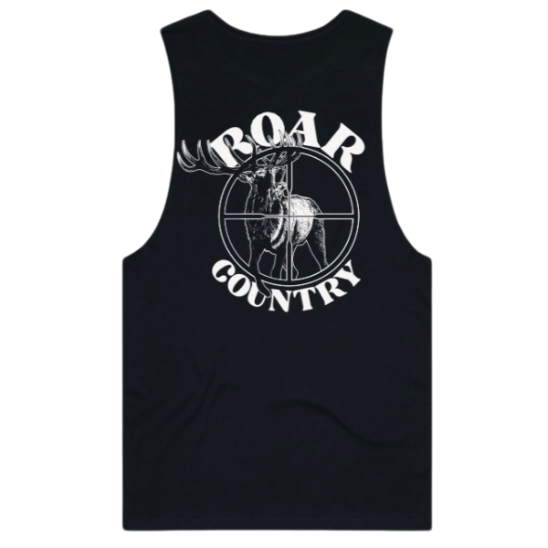 Singlet- NAVY BLUE SCOPE