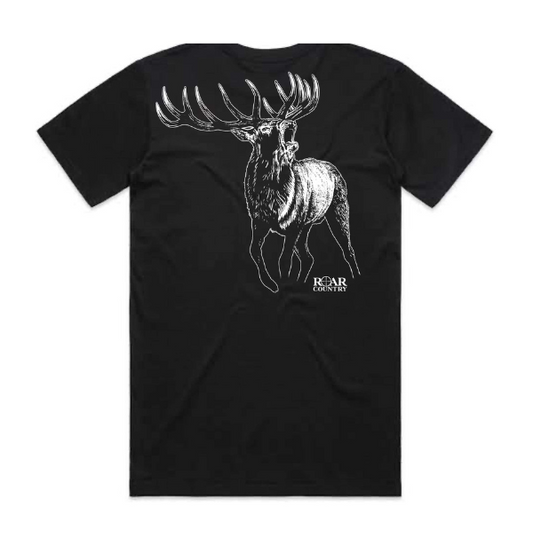 Unisex T-Shirt- BLACK STAG