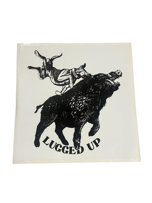 Large Sticker- LUGGED UP