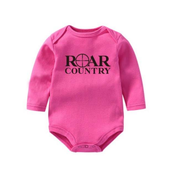Baby Winter Onesie- HOT PINK