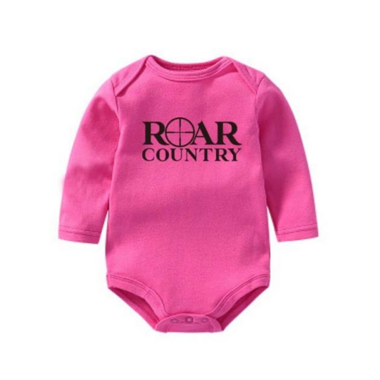 Baby Winter Onesie- HOT PINK