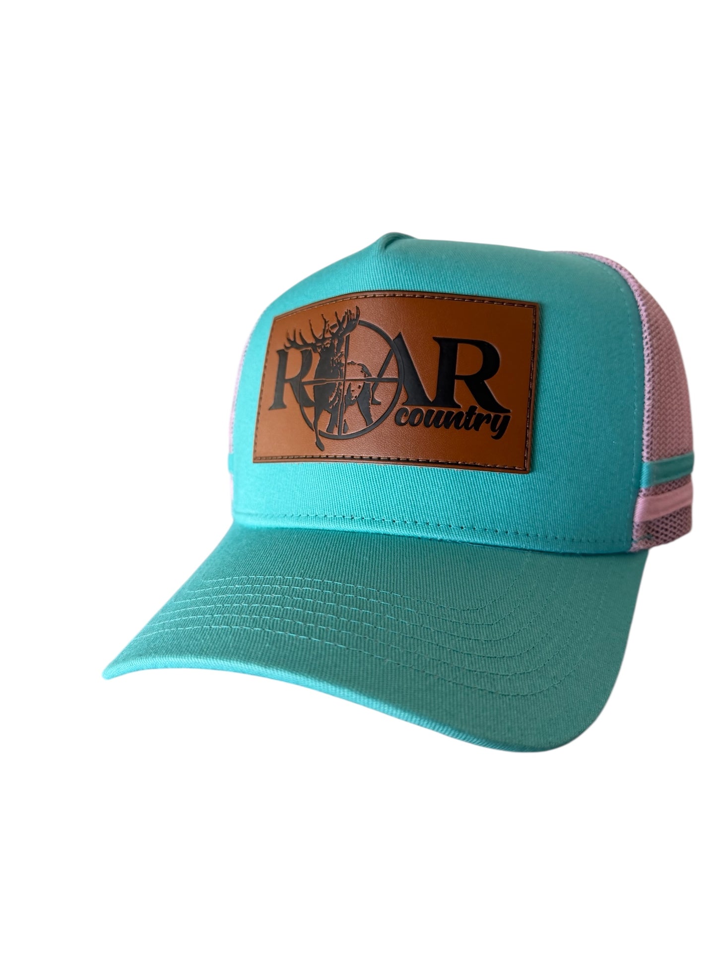 Trucker Cap- TEAL & PINK