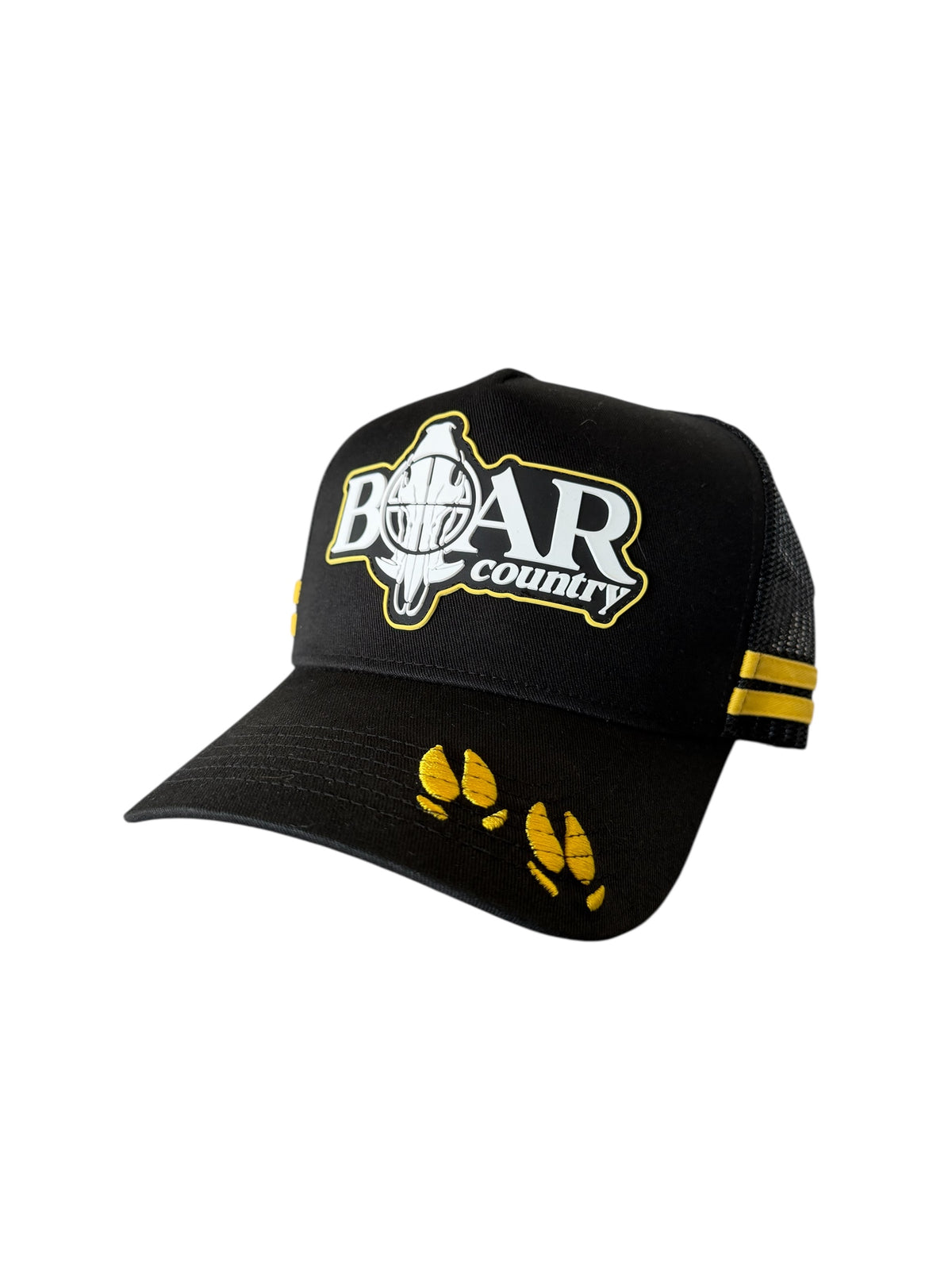 Trucker Cap- BLACK & YELLOW