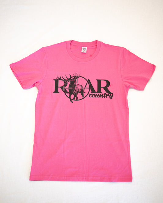 Unisex T-Shirt- CHARITY PINK ROAR