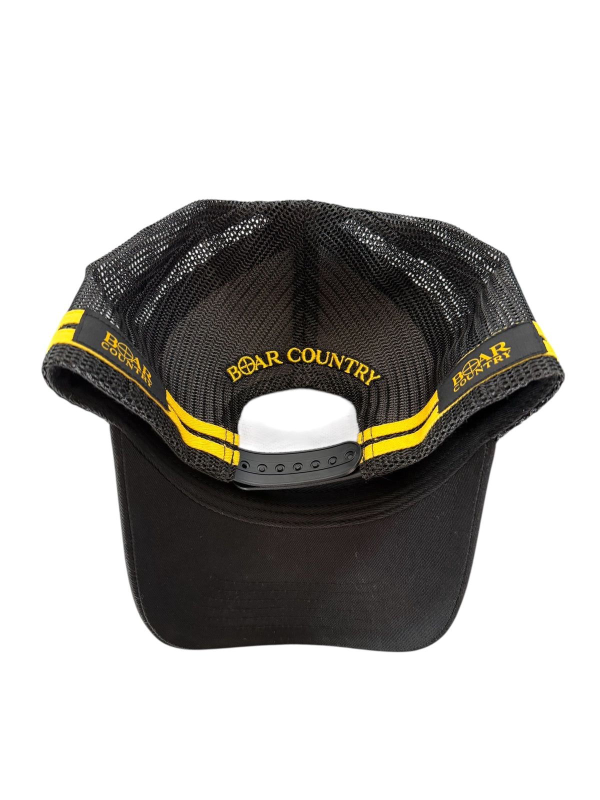 Trucker Cap- BLACK & YELLOW