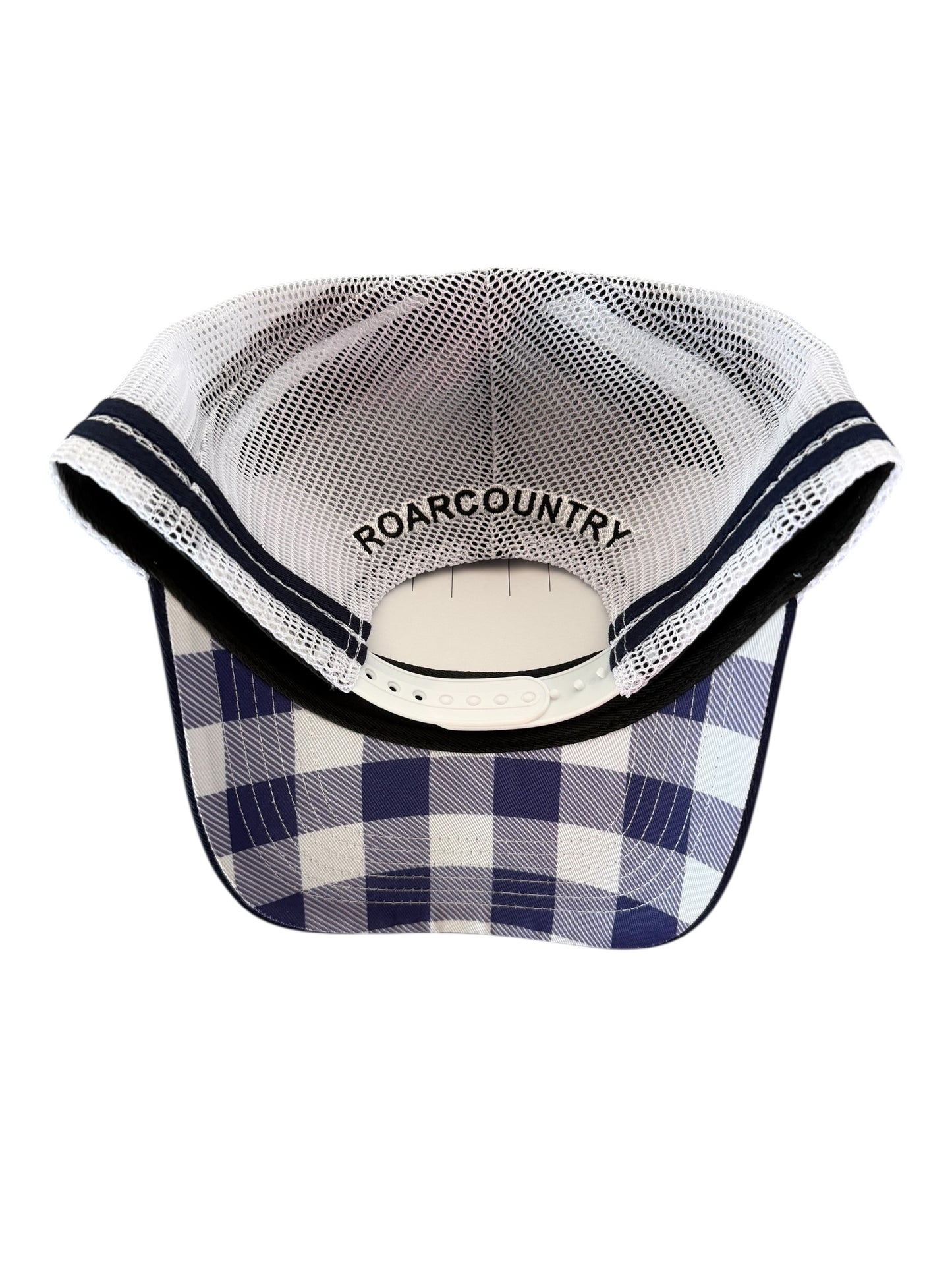 Trucker Cap- PURPLE GINGHAM