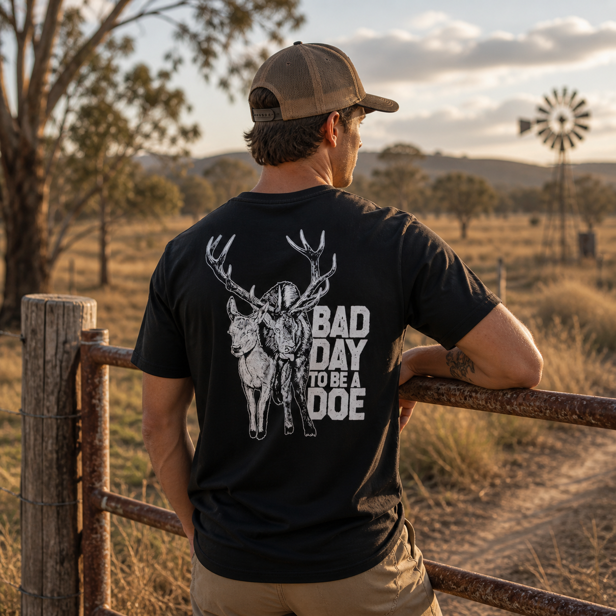 Unisex T-Shirt- BAD DAY TO BE A DOE