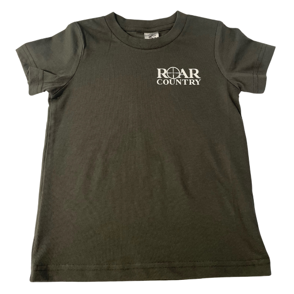 Kids Unisex T-Shirt- CHARCOAL STAG