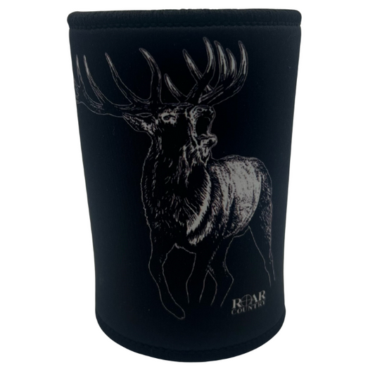 Stubby Cooler- BLACK STAG