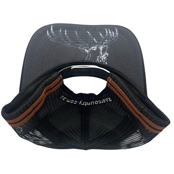Trucker Cap- BLACK & BROWN
