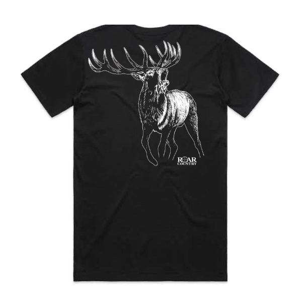 Unisex T-Shirt- BLACK STAG