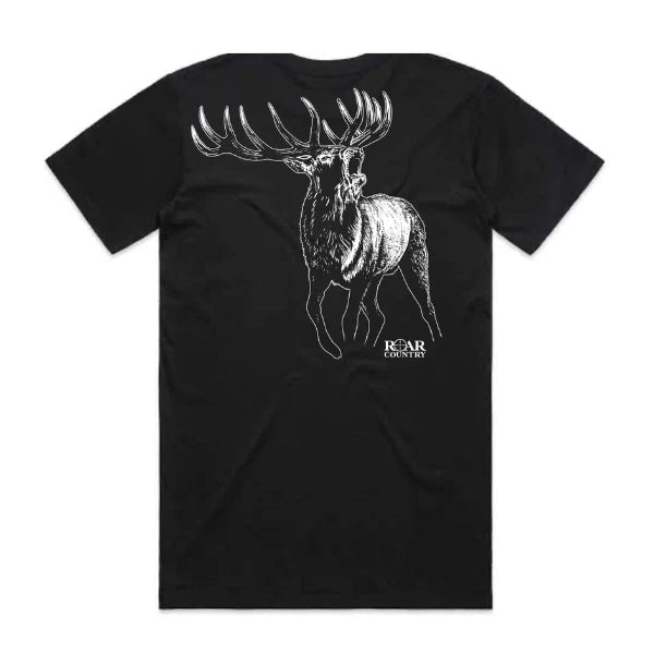 Kids Unisex T-Shirt- BLACK STAG