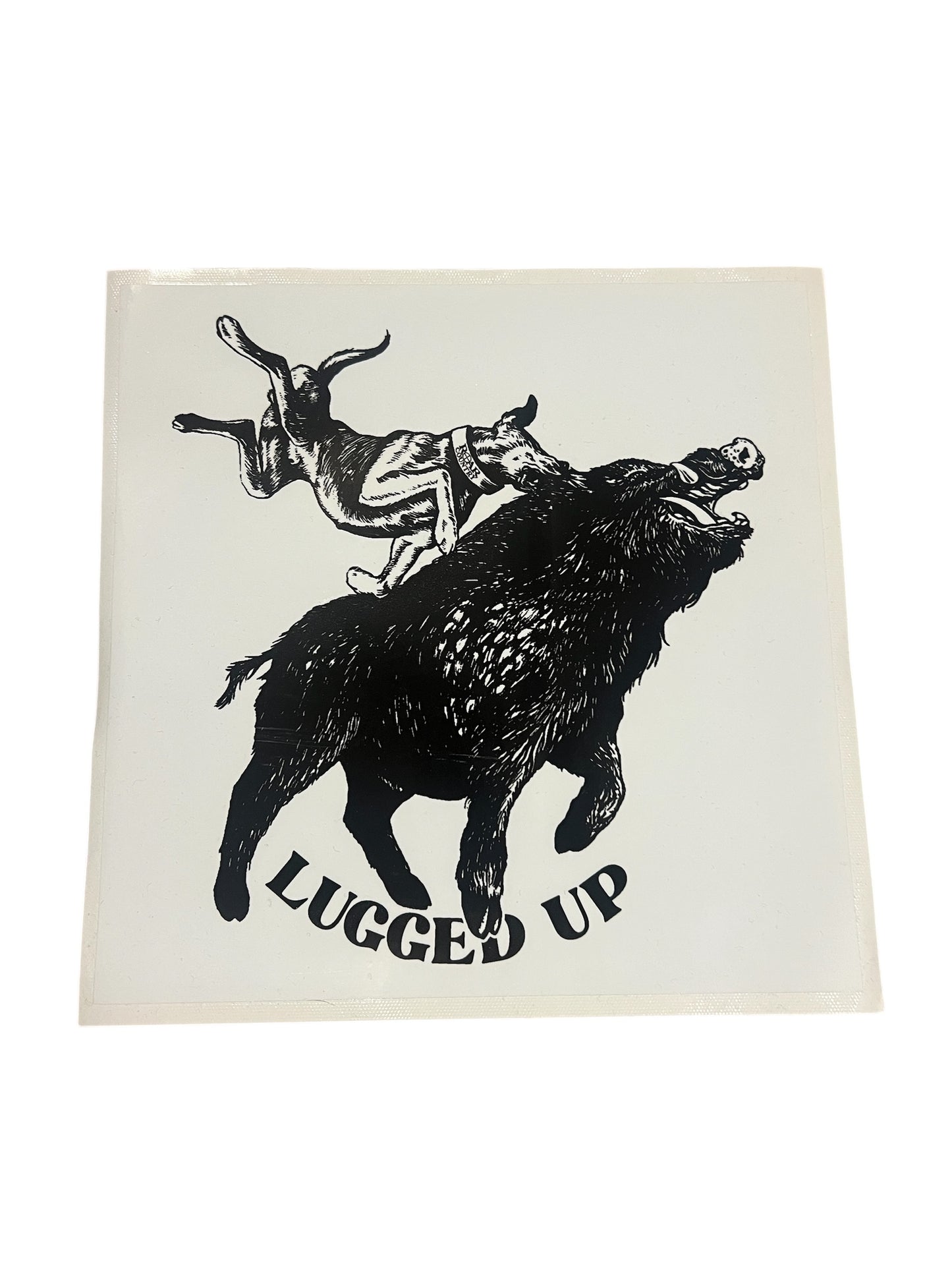 Large Sticker- LUGGED UP