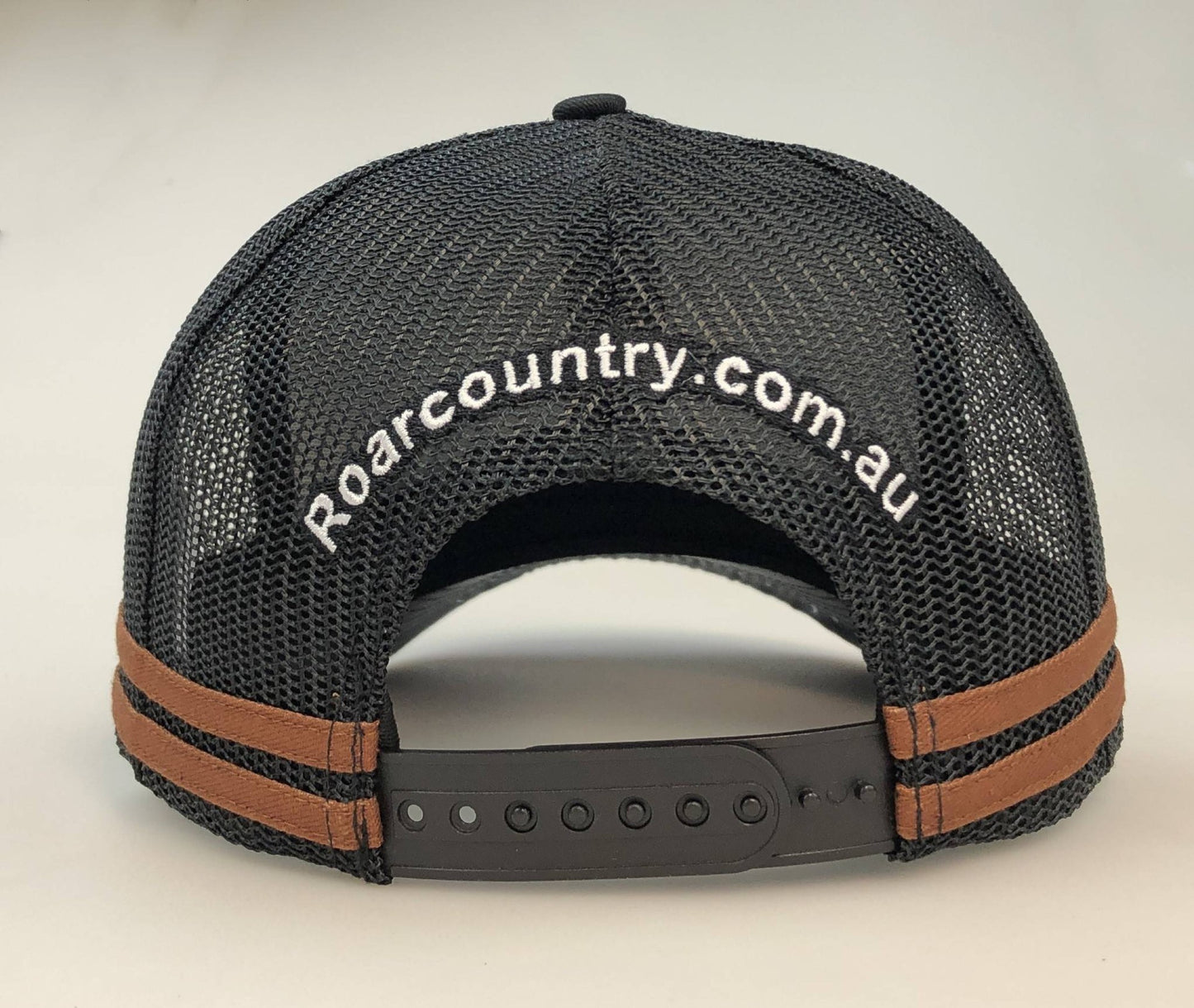 Trucker Cap- BLACK & BROWN