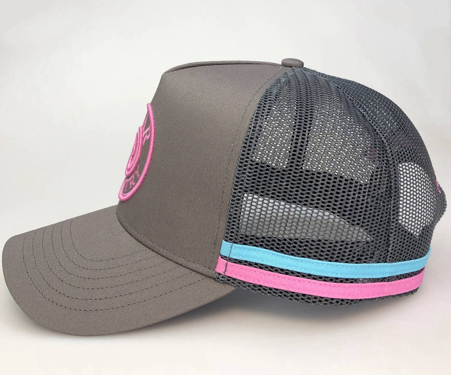Trucker Cap- PINK & GREY